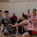 U.S. and ROK Marines Compete in a Game of Basketball During Freedom Shield 25