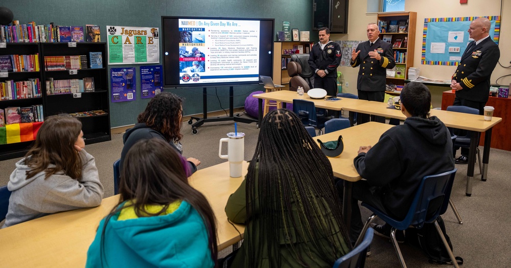 Recruiters come to Sacramento Navy Week