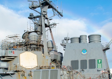 USS Hopper Completes Drydock Period at Pearl Harbor Naval Shipyard
