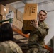 U.S. Soldiers conduct warehouse operations