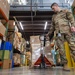 U.S. Soldiers conduct warehouse operations