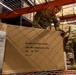 U.S. Soldiers conduct warehouse operations