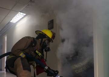 Combined Team Combats Simulated Explosion on Camp Carroll