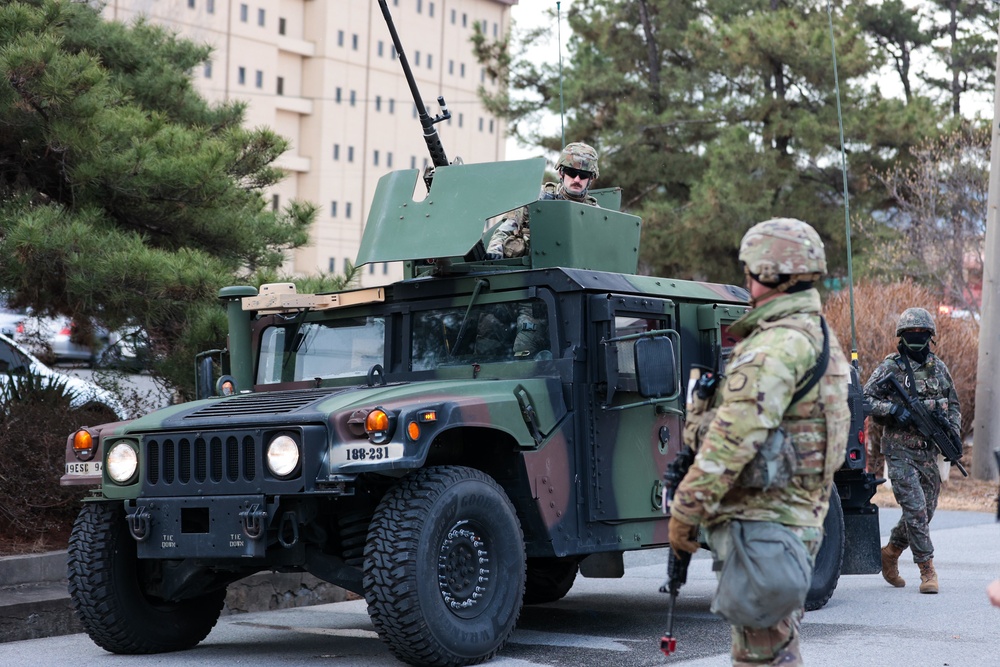 Combined Team Combats Simulated Explosion on Camp Carroll