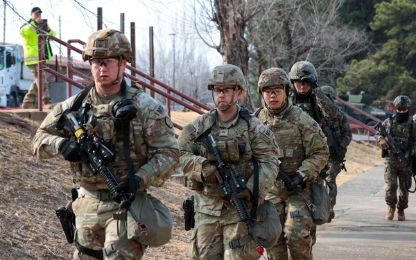 Combined Team Combats Simulated Explosion on Camp Carroll