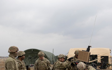 Alpha Company, 304th ESB-E Provides Signal Support During Freedom Shield 2025