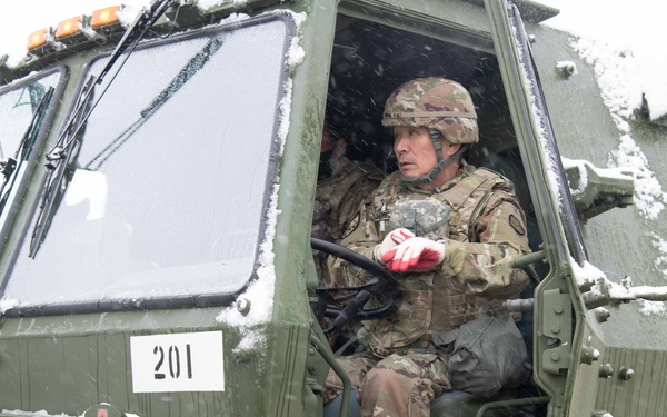 KSC Battalion Conducts Convoy Movement Training