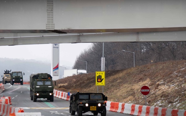 KSC Battalion Conducts Convoy Movement Training