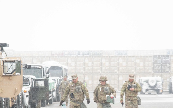 KSC Battalion Conducts Convoy Movement Training