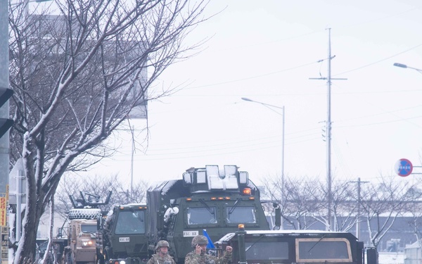 KSC Battalion Conducts Convoy Movement Training