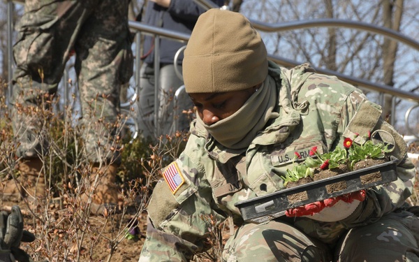 BOSS and USAG Y-C Community Relations teams up for Soyosan Mountain Cleanup