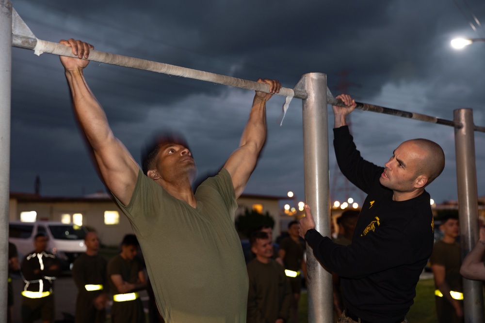 50 US Marines with H&amp;S Bn, MCIPAC, complete a readiness inspection | CGRI 2025