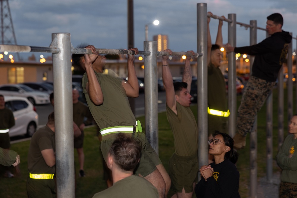 50 US Marines with H&amp;S Bn, MCIPAC, complete a readiness inspection | CGRI 2025