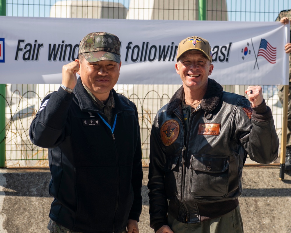 USS Carl Vinson (CVN 70) Departs Busan, South Korea