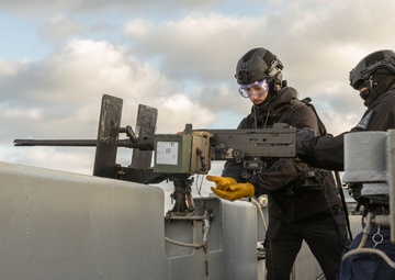 USS Gerald R. Ford Shoots Live Fire