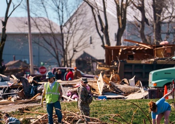Arkansas Guardsmen Support Local Authorities After Tornadoes