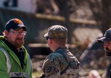 Arkansas Guardsmen Support Local Authorities After Tornadoes