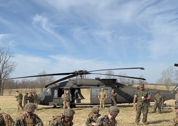 Marines refine communication techniques with Indiana National Guard soldiers