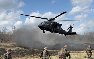 Marines refine communication techniques with Indiana National Guard soldiers