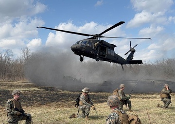 Marines refine communication techniques with Indiana National Guard soldiers