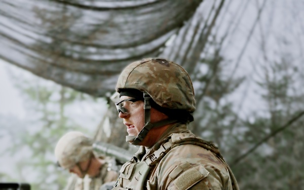 2CR Soldiers conduct Artillery Table XII