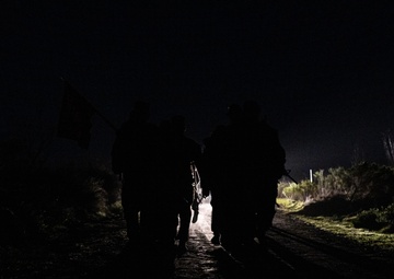 H&amp;amp;S Co Marines Hike Six Miles