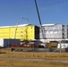 March 2025 barracks construction operations for East Barracks Project at Fort McCoy