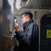 USS Ronald Reagan (CVN 76) Sailors conduct inventory