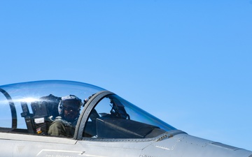 104th Fighter Wing F-15s Take to Spring Skies