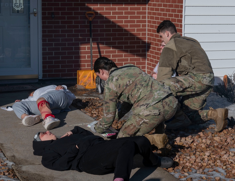 319th Medical Group tests readiness, emergency response during mass casualty exercise