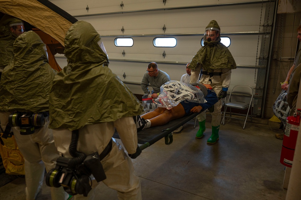 319th Medical Group tests readiness, emergency response during mass casualty exercise