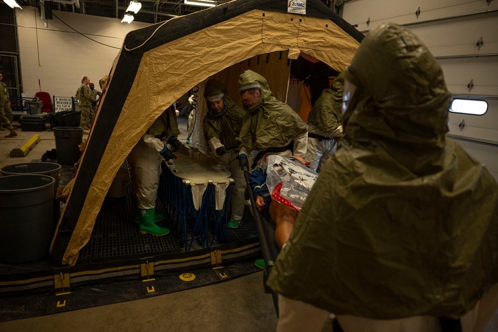 319th Medical Group tests readiness, emergency response during mass casualty exercise