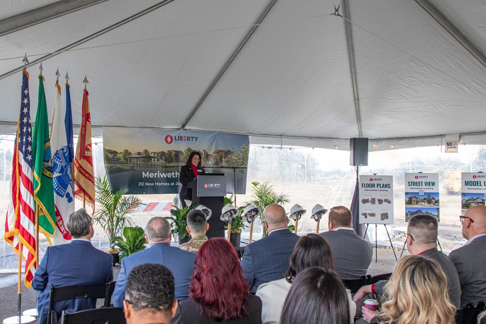 Liberty Military Housing Groundbreaking
