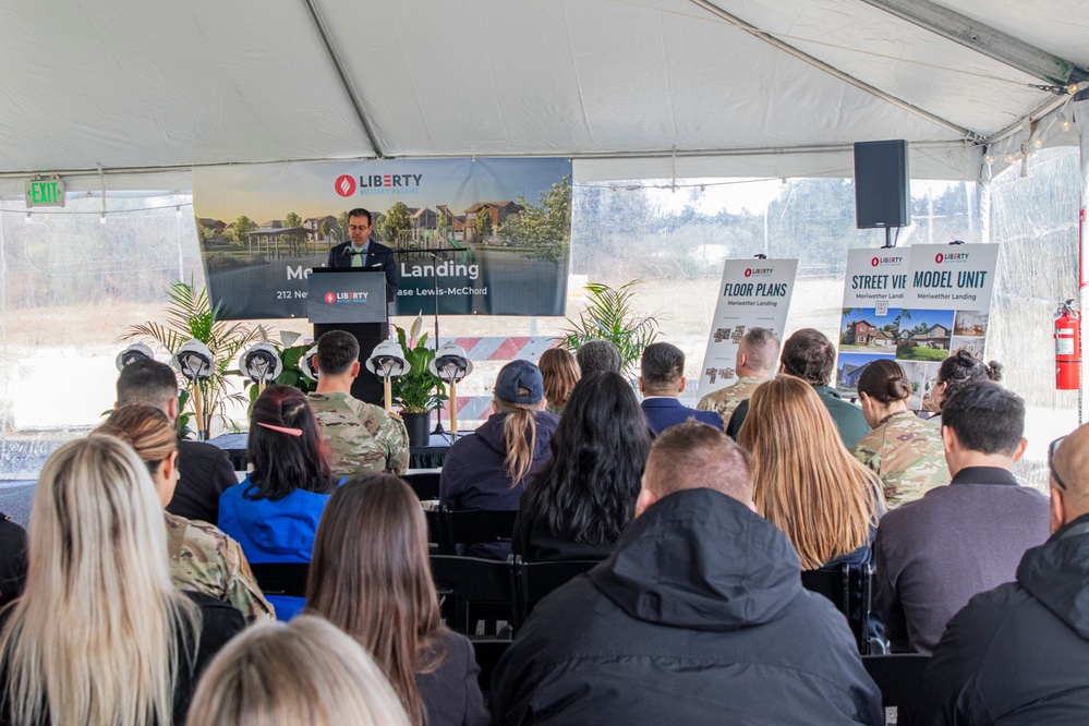 Liberty Military Housing Groundbreaking