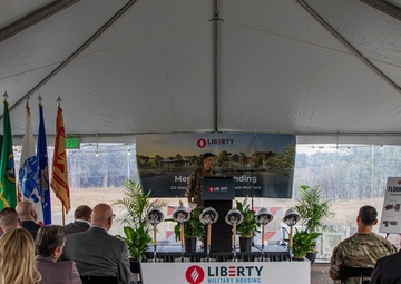 Liberty Military Housing Groundbreaking