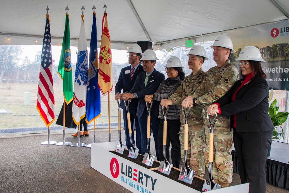 Liberty Military Housing Groundbreaking