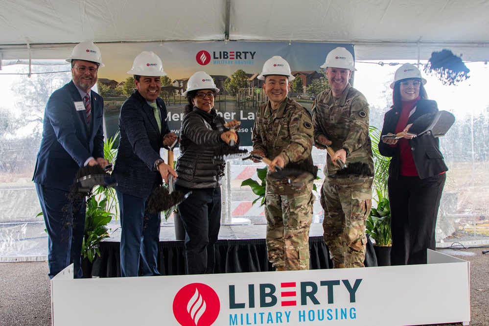 Liberty Military Housing Groundbreaking