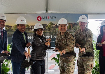 Liberty Military Housing Groundbreaking
