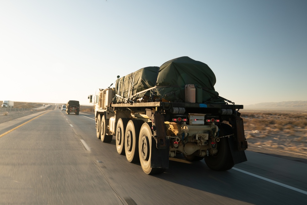 MREs get delivered to Soldiers in support of southern border mission