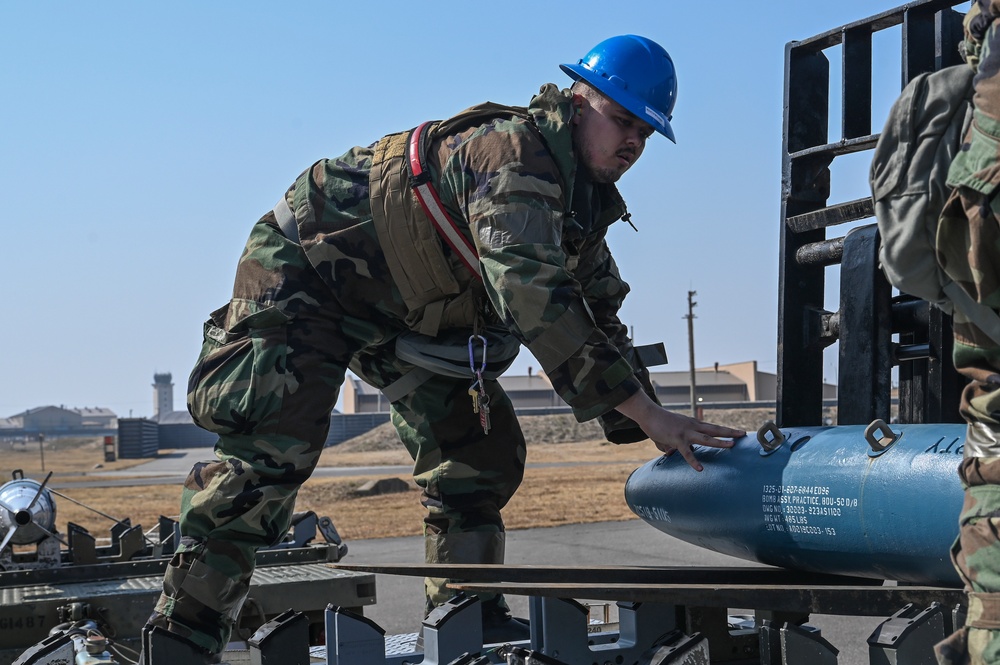 8th MXS Munitions Flight locked and loaded during Freedom Shield 25