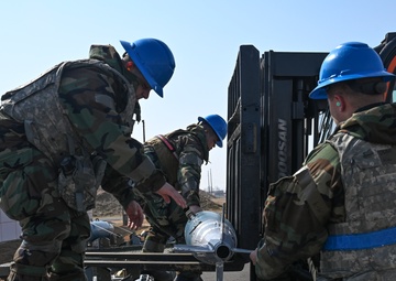 8th MXS Munitions Flight locked and loaded during Freedom Shield 25
