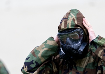 USAMSC-K conducts its annual CBRN training for assigned EECs and MECs to maintain proficiency and confidence in their CBRN equipment.