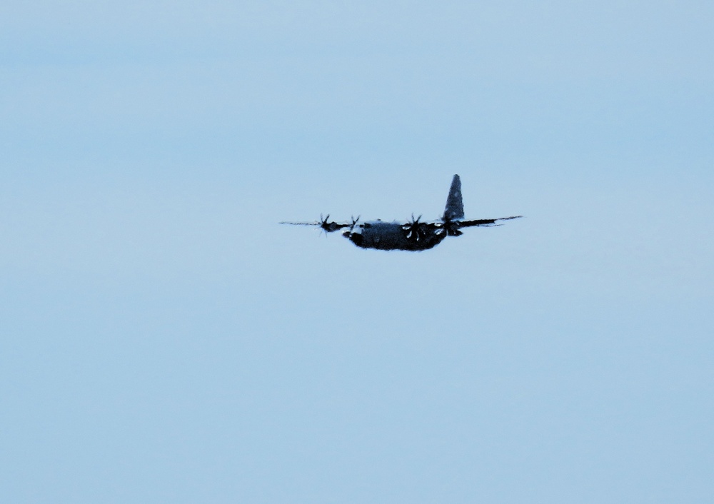 C-130s, crews hold training at Fort McCoy