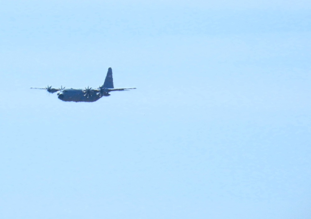 C-130s, crews hold training at Fort McCoy