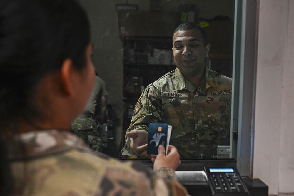 386th AEW Financial Management flight makes money moves