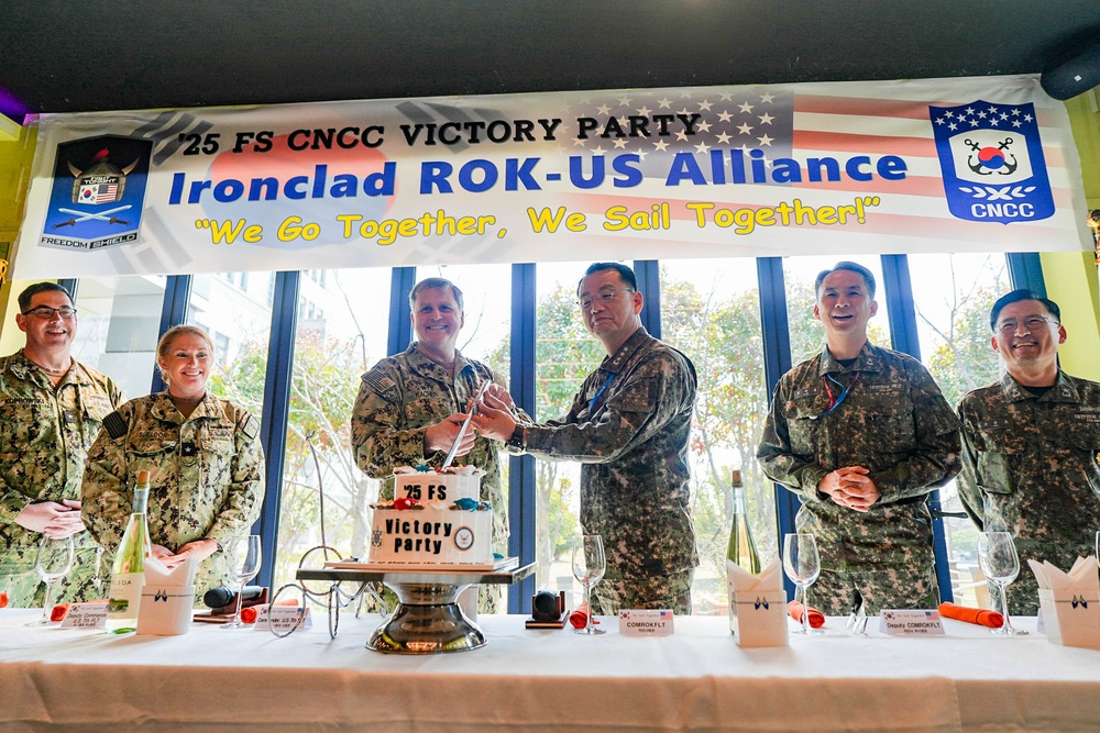 ROK Navy, U.S. 7th Fleet, CNFK Host a Victory Party Celebrating the Completion of Exercise Freedom Shield 25