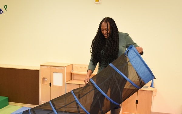ACS supports Exceptional Families with unique lending locker at Humphreys