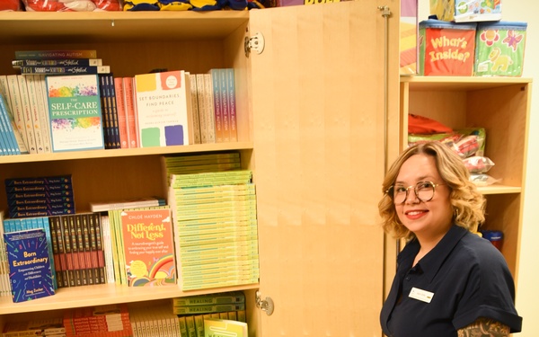 ACS supports Exceptional Families with unique lending locker at Humphreys