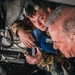 Roman Catholic Bishop tours a KC-135 Stratotanker