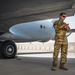 Roman Catholic Bishop tours a KC-135 Stratotanker